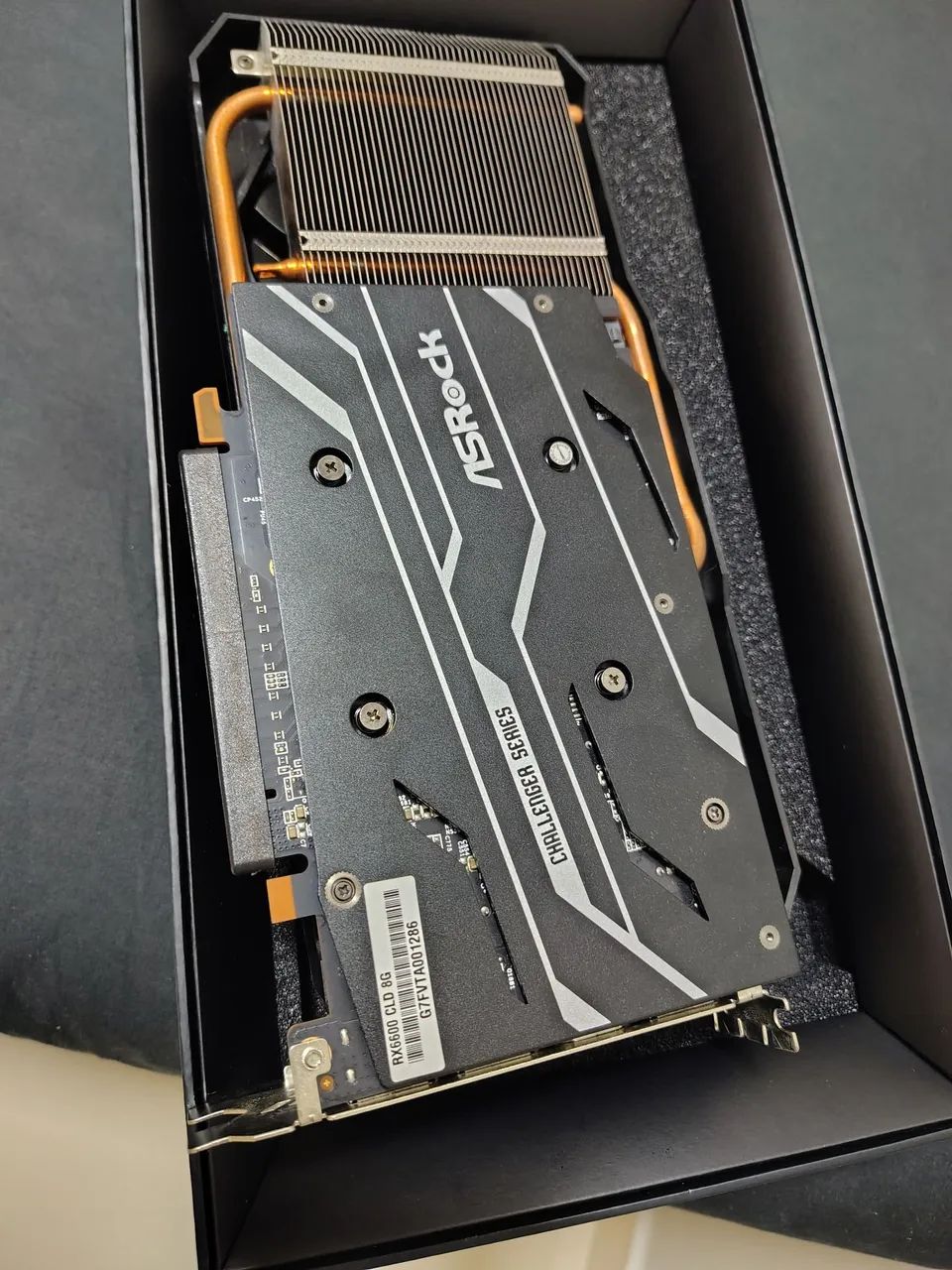 Placa de Vídeo RX 6600 CDL 8GB ASRock AMD Radeon - GDDR6 - Foto 3