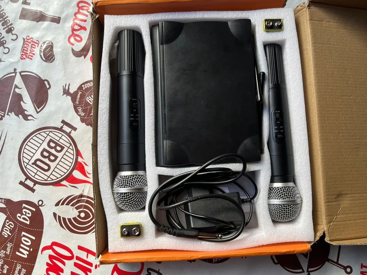2 Microfones sem fio - Foto 2