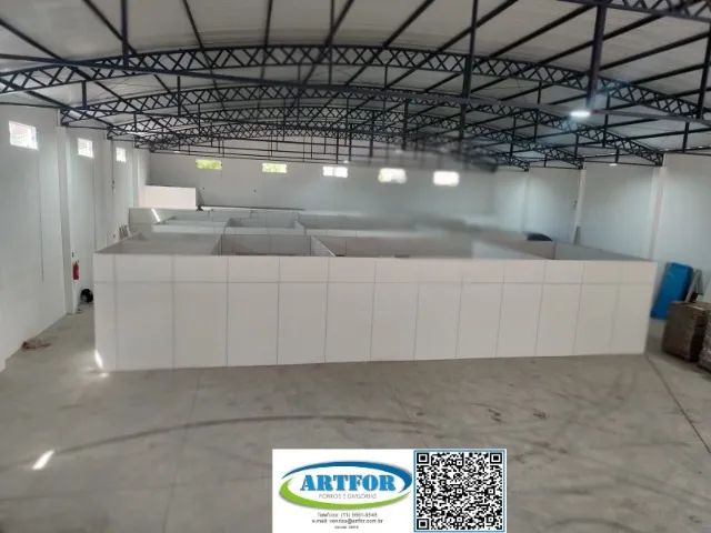 Montagem Divisórias Escritório, Divisórias Eucatex com Instalação. @artfordivisórias - Foto 6