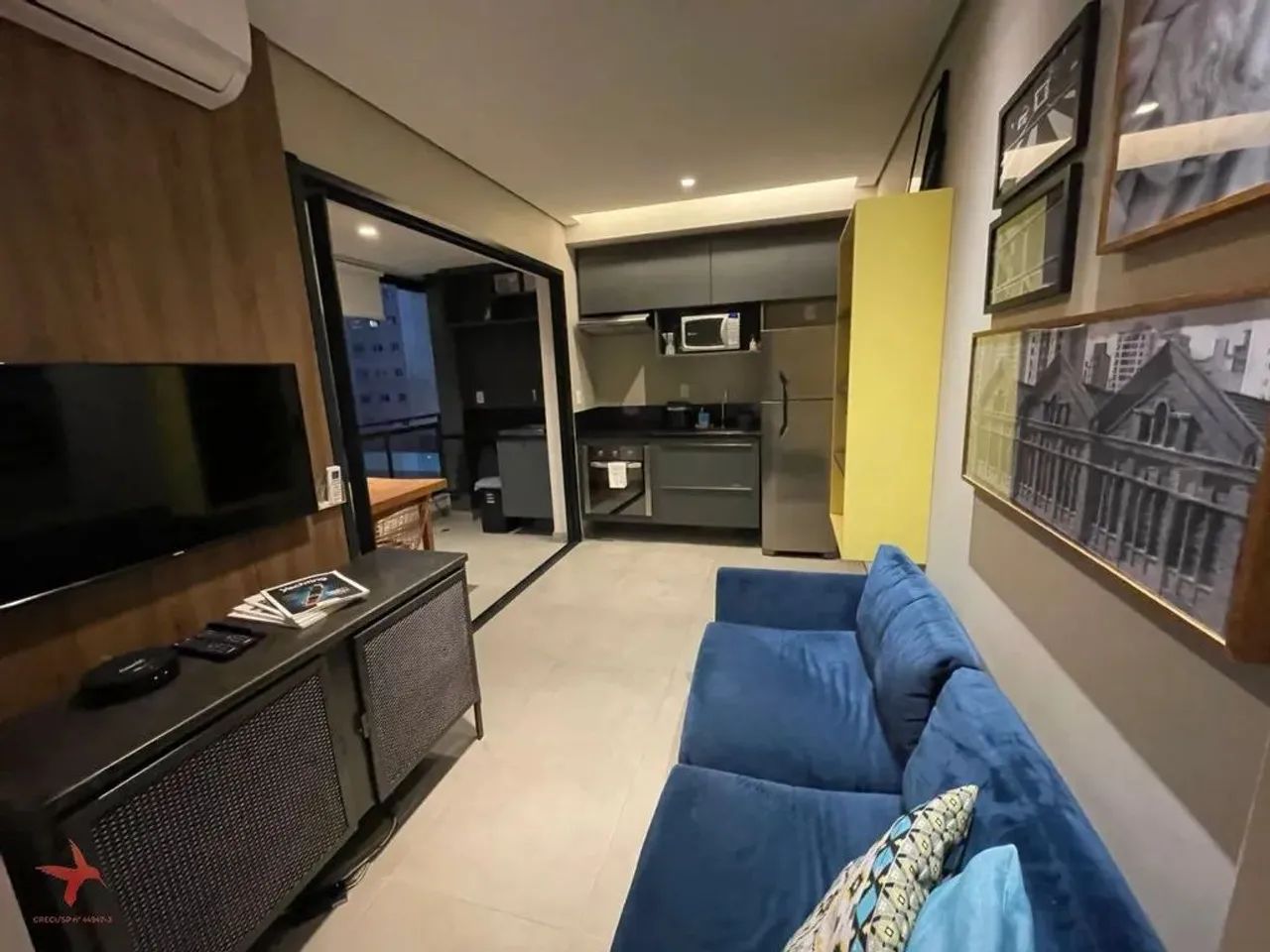 Excelente apartamento mobiliado em Pinheiros para venda ou aluguel São Paulo/SP. - Foto 2