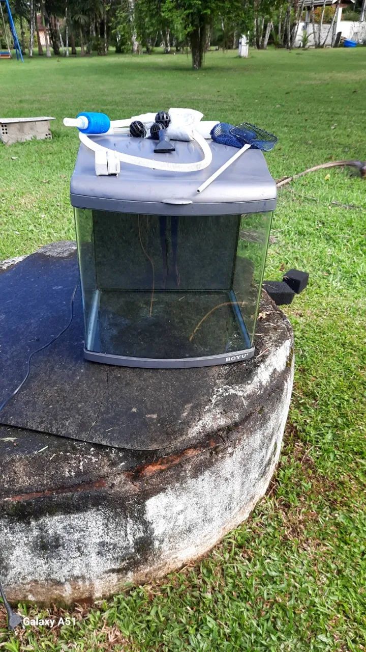 Aquario de acrilico 80litros - Foto 2