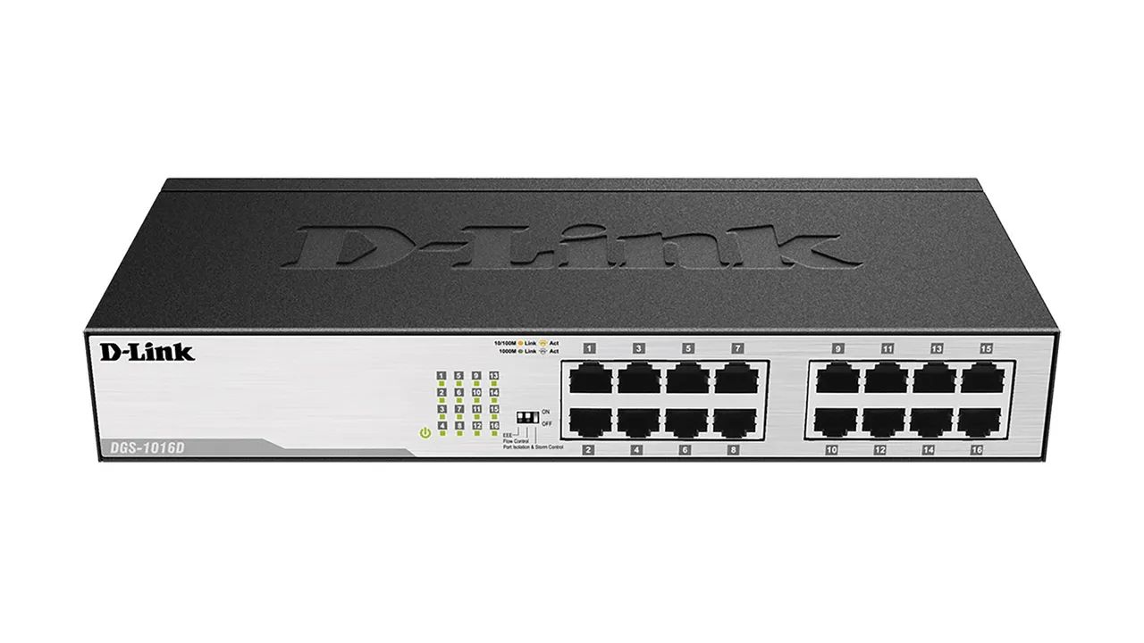D-Link DGS-1016C Unmanaged Gigabit Ethernet Switch64330135740033121