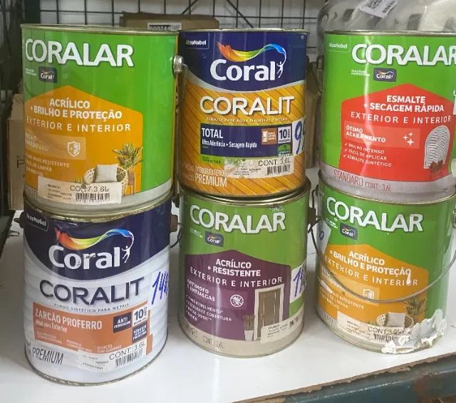 Tintas Coralit Coralar Várias Opções