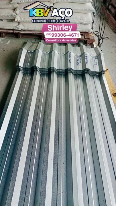 Telhas Galvalume Sob Medida - Foto 3