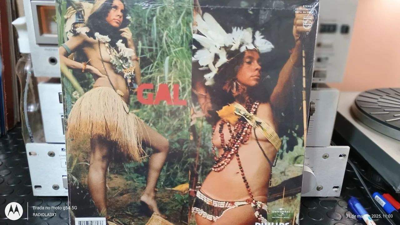 Disco de Vinil Gal Costa - Índia - Foto 2