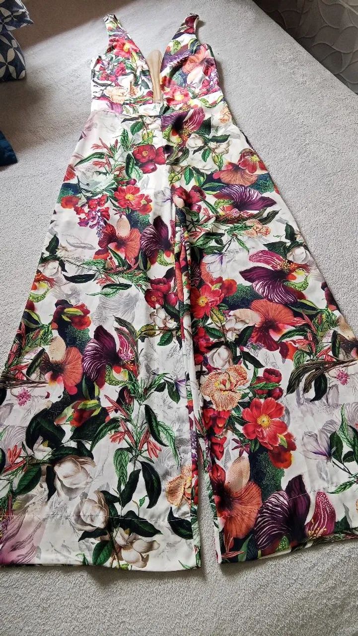 Macacão floral longo  - Foto 3