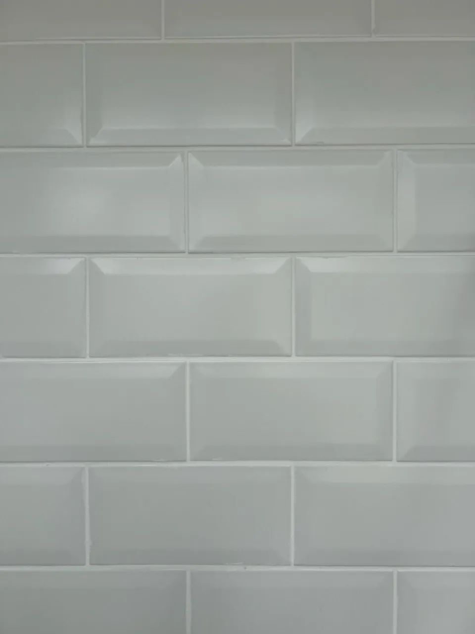 Revestimento de parede 10x20cm Metro White Bold Branco Acetinado Marca Eliane.