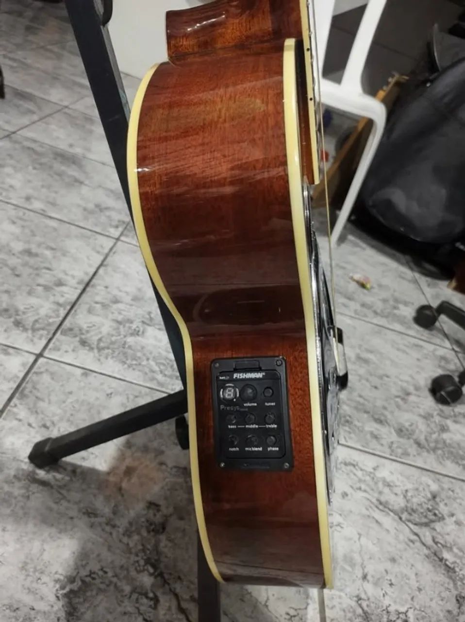 Violão Ressonator Elétrico. - Foto 2