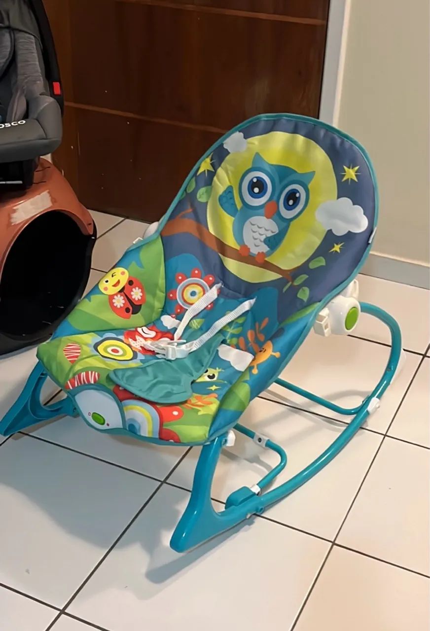 Cadeira de Balanço musical para Bebê.
