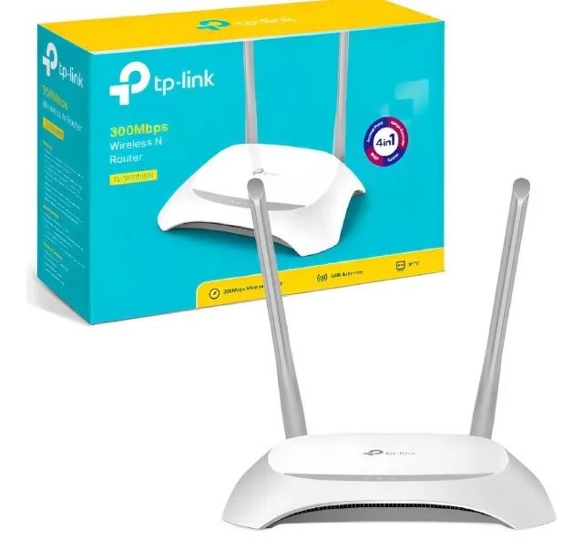 Roteador Wi-Fi Tp-link Tl-wr840n Wireless N 300mbps