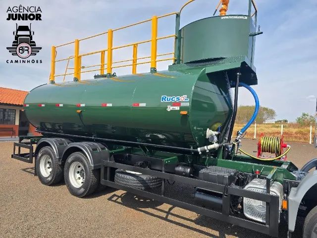 MB 2730 ano 2022 Traçado Tanque Pipa Bombeiro 20.000L sem uso. - Foto 8