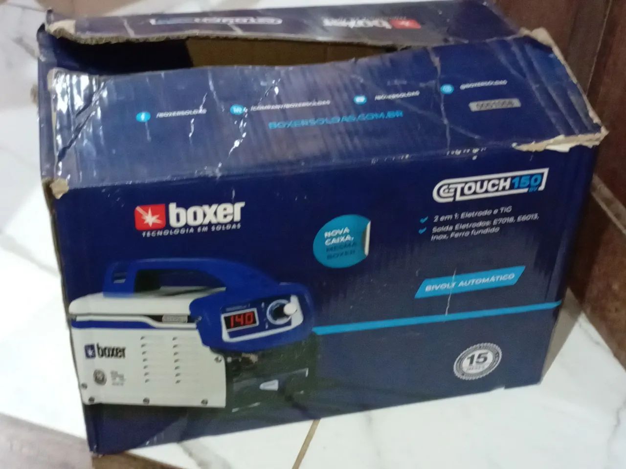 Solda Inversora Touch 150 - 110/220V - 150A - Foto 4