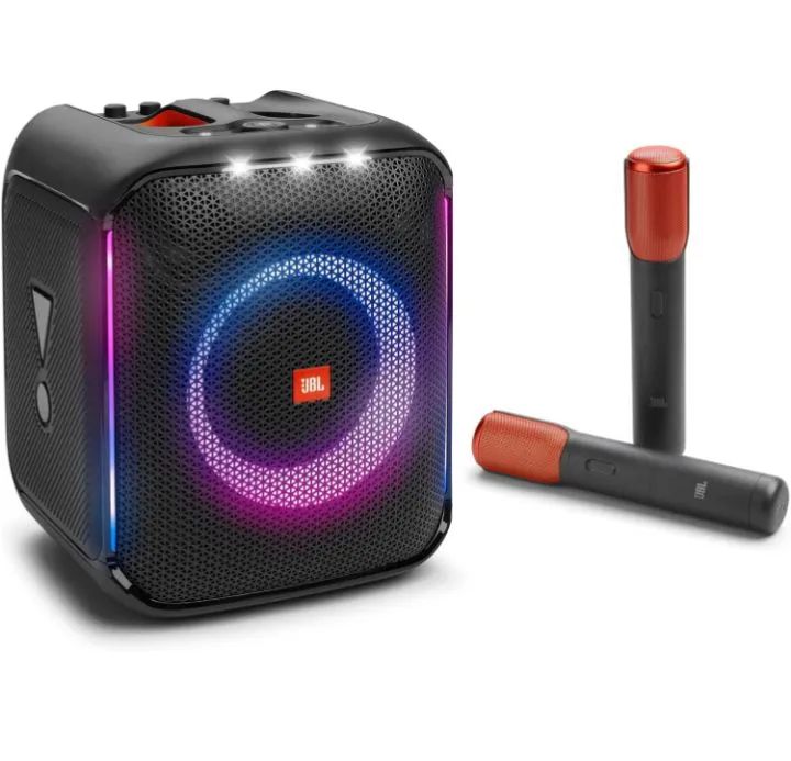 Caixa de som JBL Powerfull Bass Boost com 2 microfones sem fio