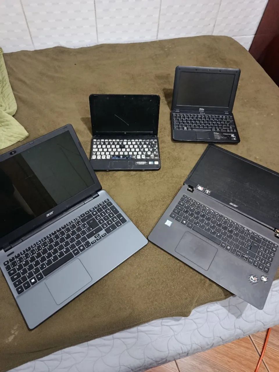 4 notebooks para retirada de peças  - Foto 3