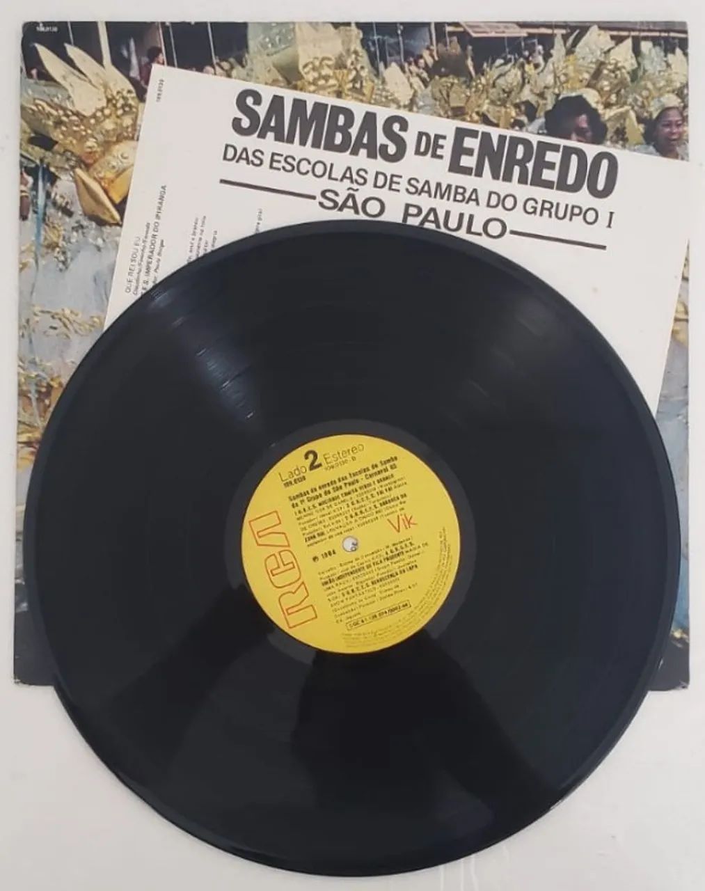 LP Escolas de samba de São Paulo - 1985 - Foto 2