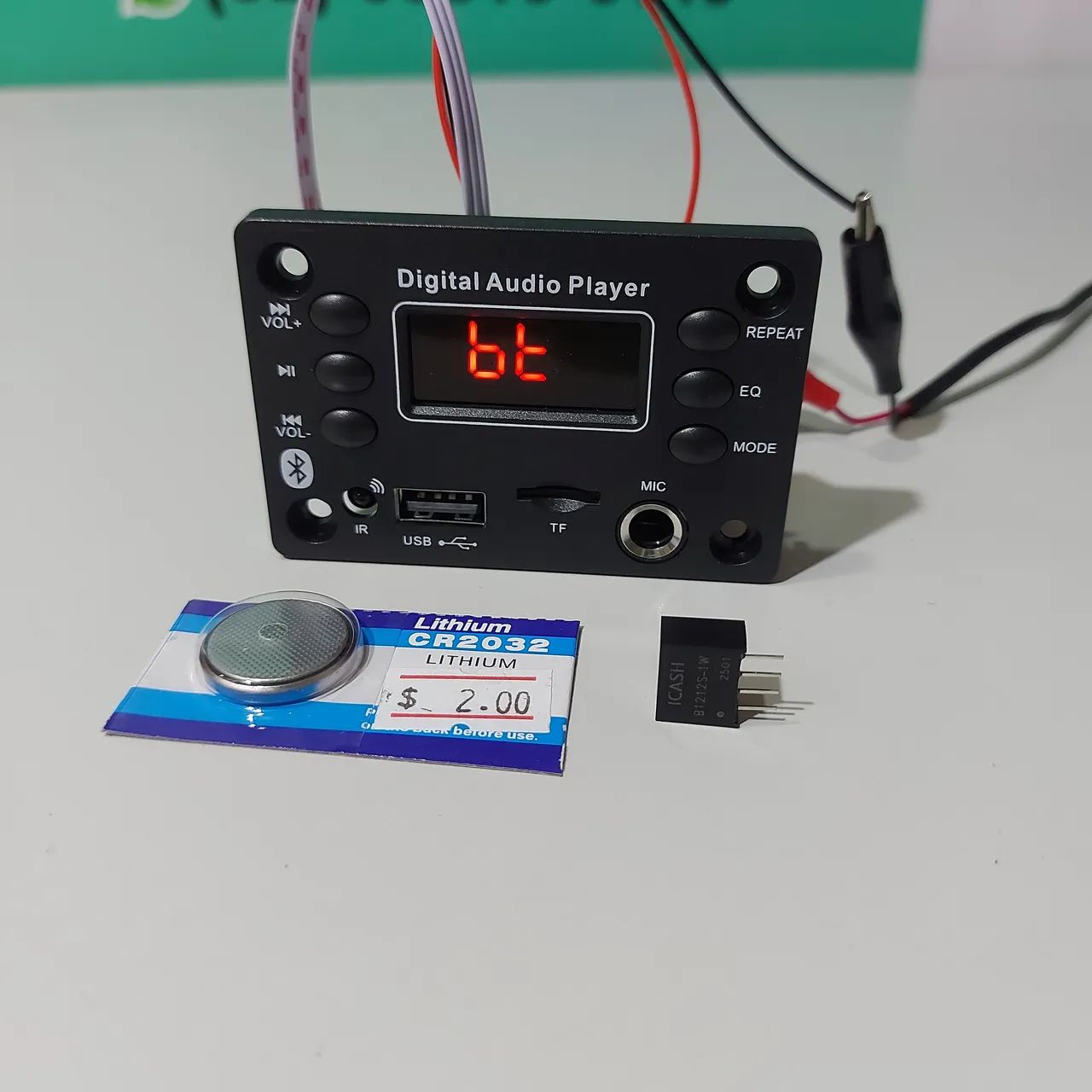 Player Digital de Áudio USB/TF/FM Bluetooth  - Foto 4