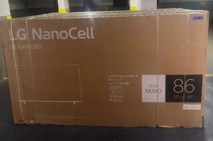Smart TV LG 86 polegadas NanoCell NANO80 4K 86NANO80