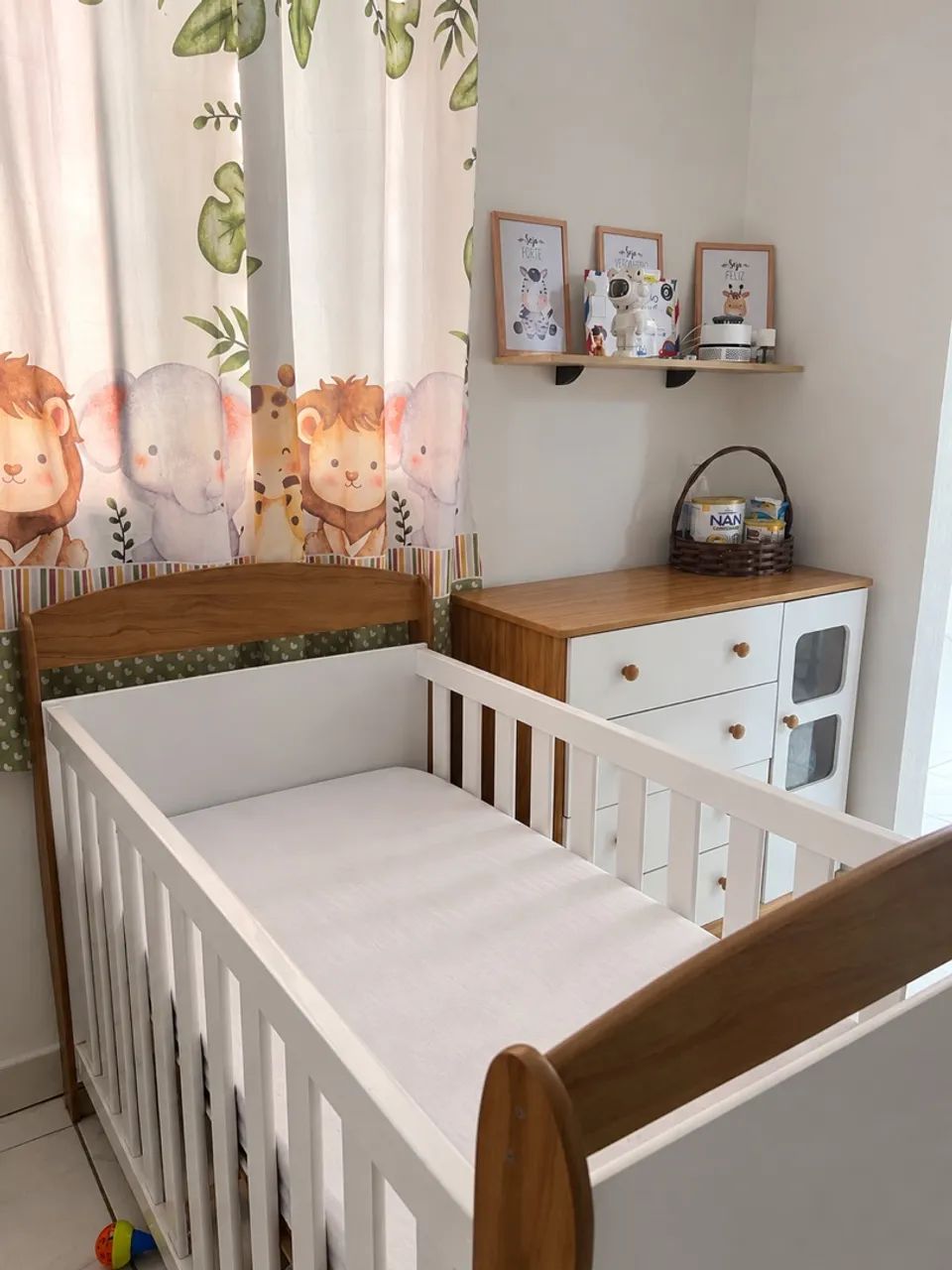 Berço 3 em 1 + cômoda 