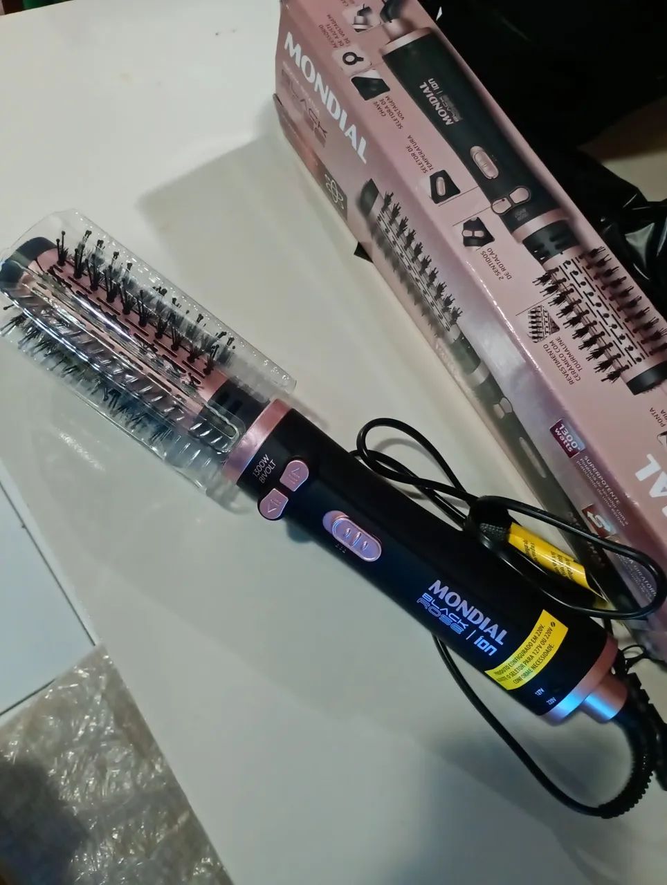 Escova e prancha 