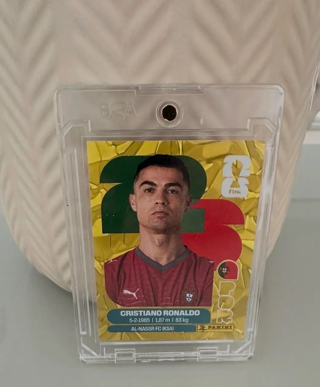 Cristiano Ronaldo Gold Crumple (Original)