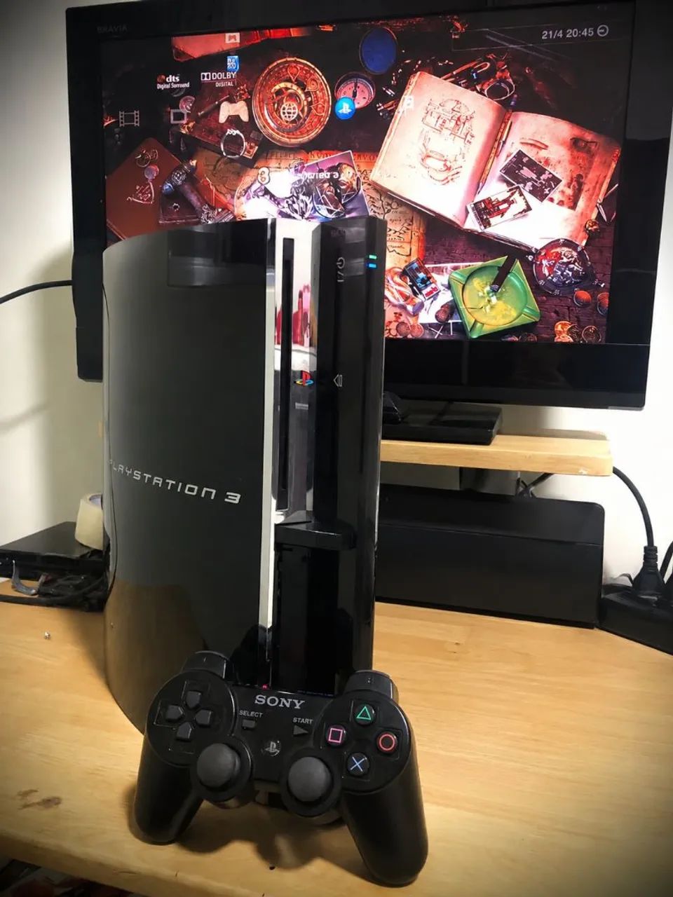 PlayStation 3 CECHA01 Retrocompativel - Consoles de Vídeo Game