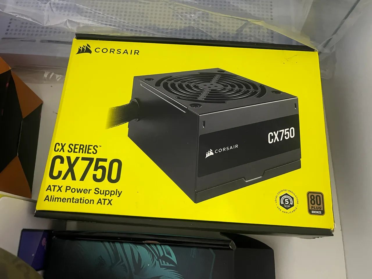 FONTE CX750 CORSAIR NOVA