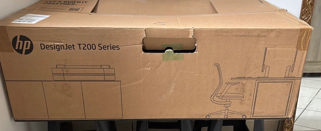 Impressora  Plotter HP T210 (Estado de nova pouco usada) - Foto 3