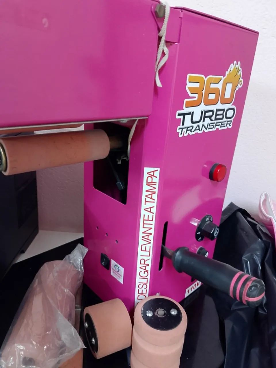 Maquina Turbo Transfer Giro 360º - Foto 3