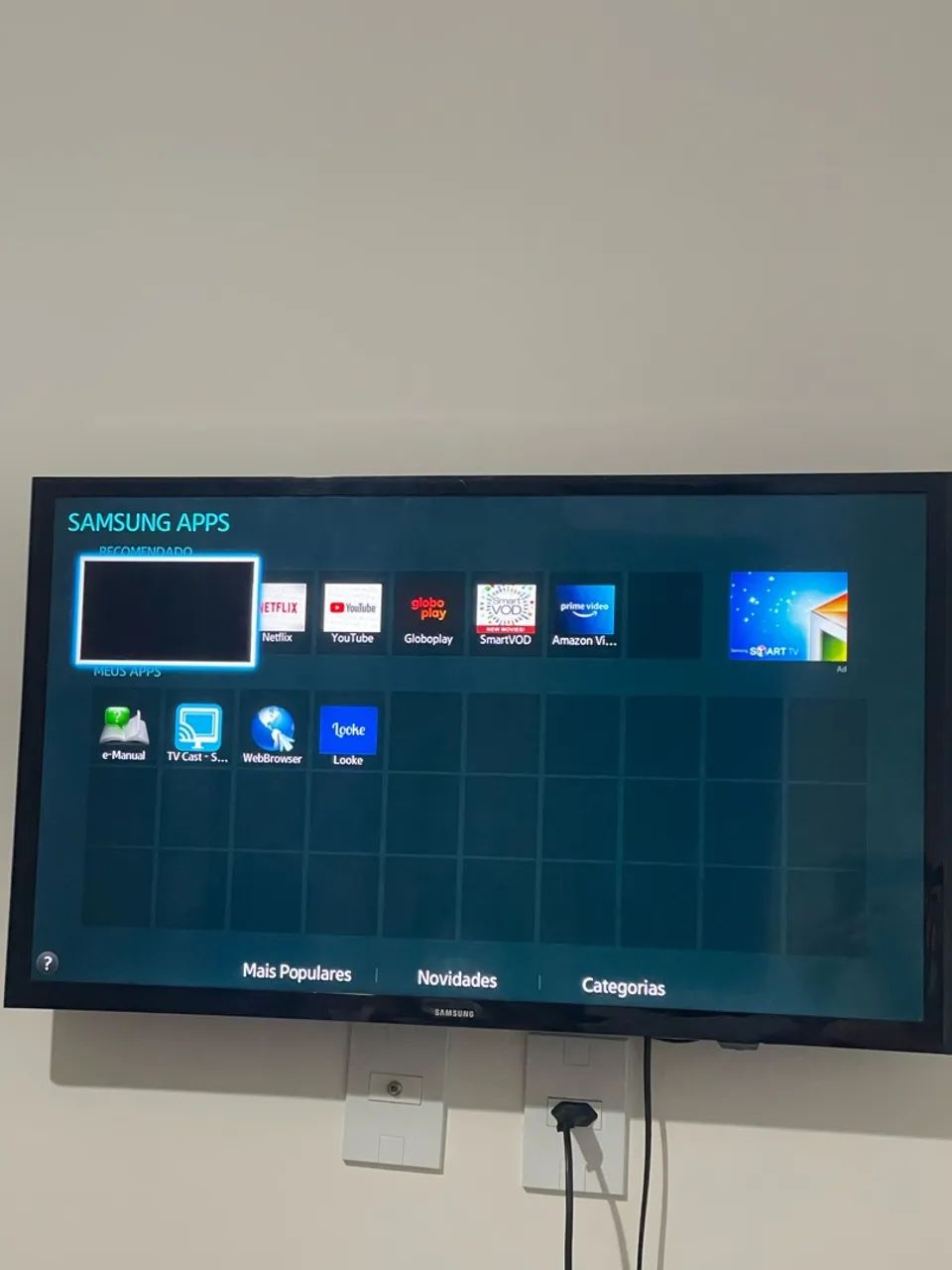 Tv Samsung 32 smart antiga - Foto 3