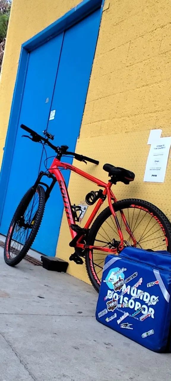 Bicicleta aro 29 seminova 