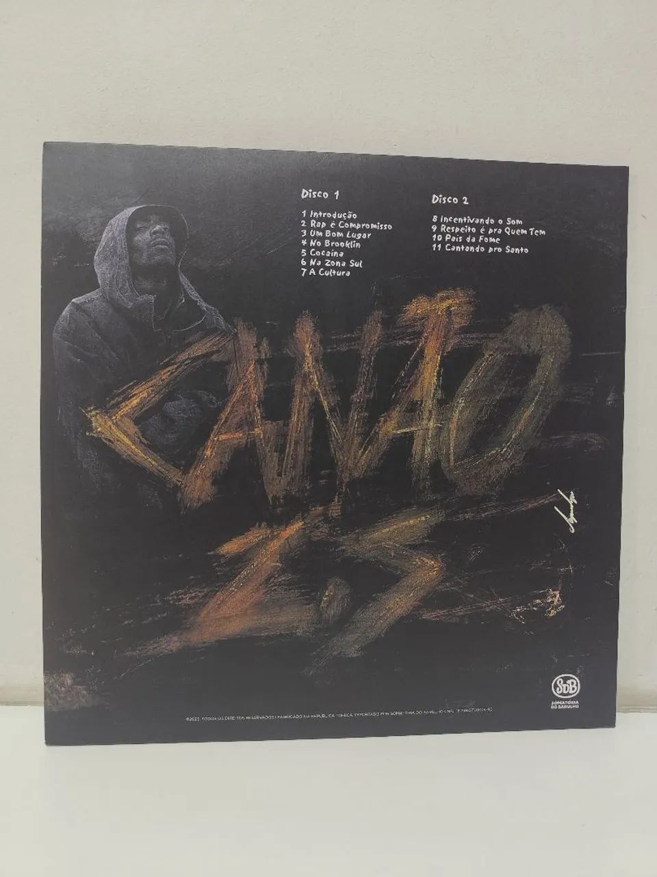 LP Disco de Vinil Sabotage - Rap É Compromisso (2023) Duplo - Foto 2