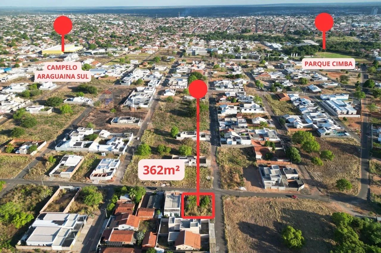 Lote de esquina à venda no Bairro Cimba  Araguaína/TO.