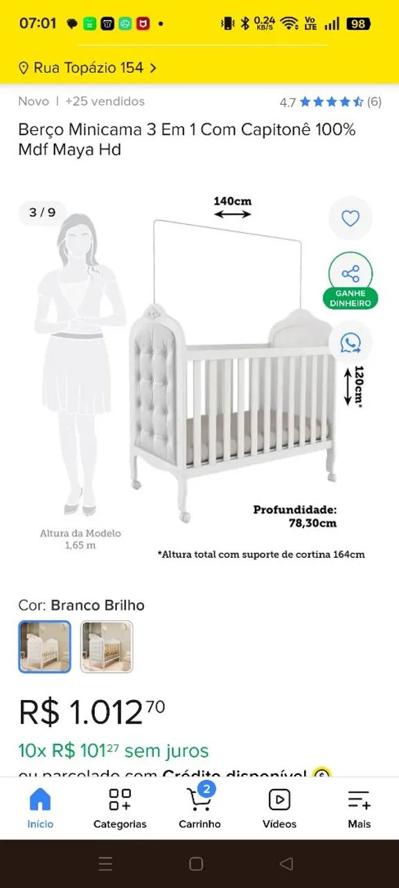 Berço 3 em 1  - Foto 2