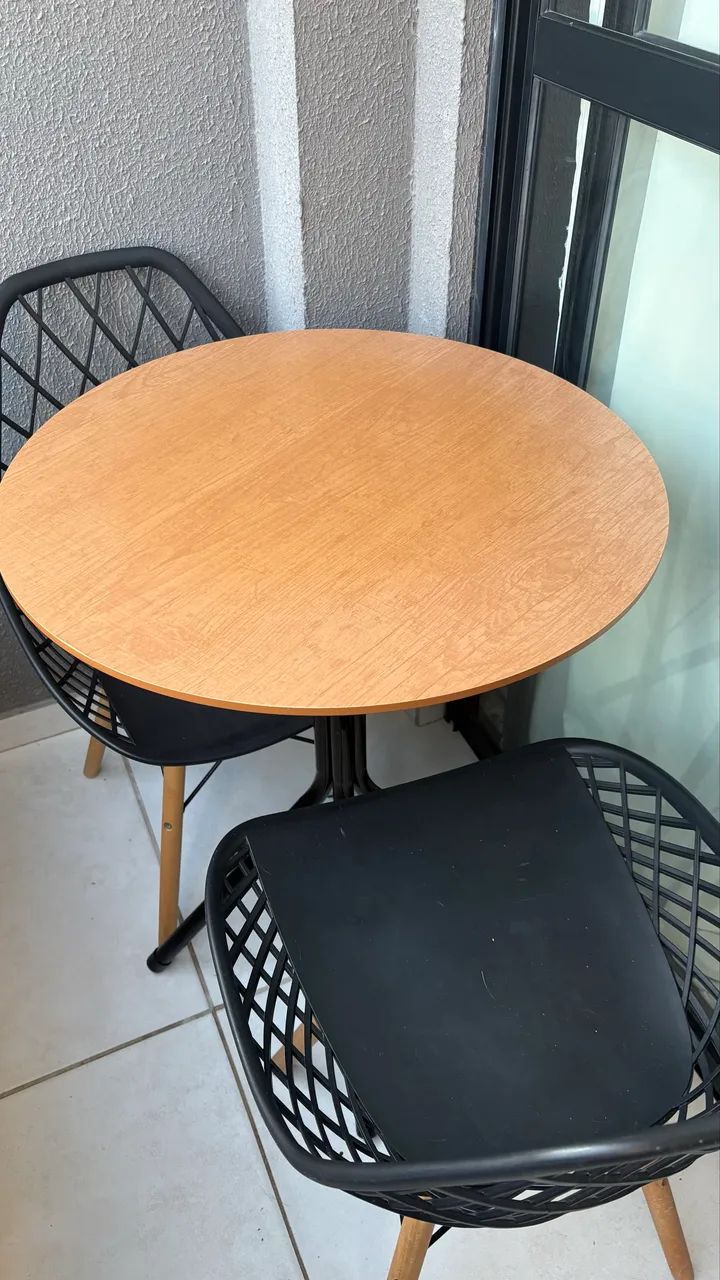 Mesa para varanda com 2 cadeiras  - Foto 3