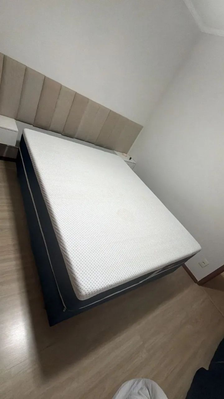 Cama Queen (Colchão e Box) - Foto 3