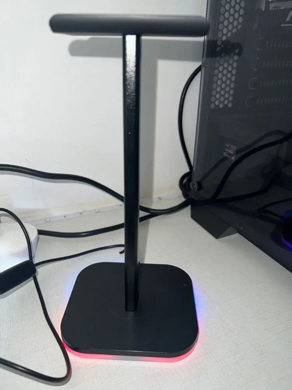 suporte para headset rgb - Foto 3