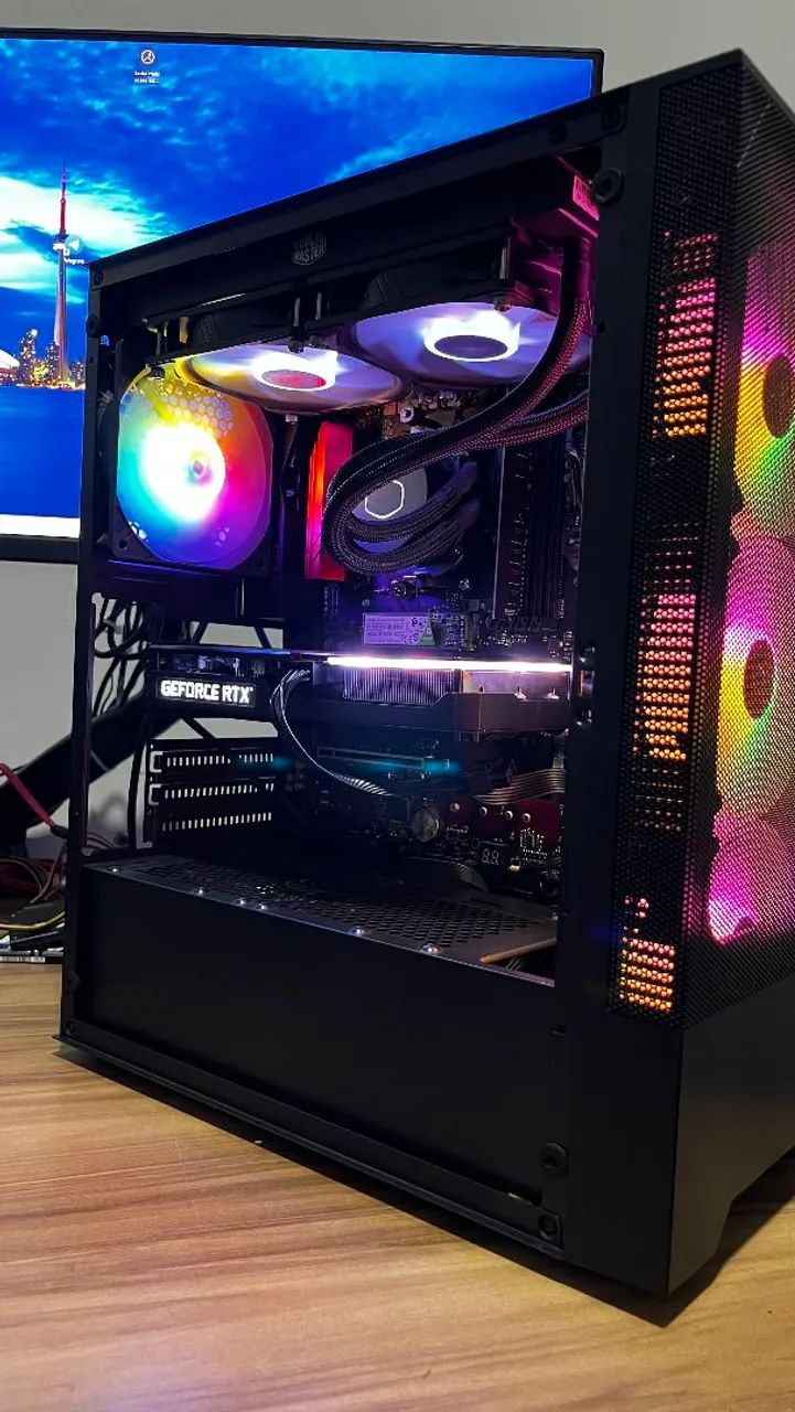 PC GAMER RYZEN 5 + RTX 3060ti | ENTREGA GRÁTIS  - Foto 2