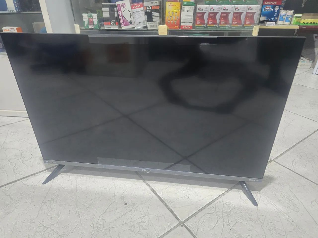 Vendo TV philco roku smart 32 polegadas zerada  - Foto 2