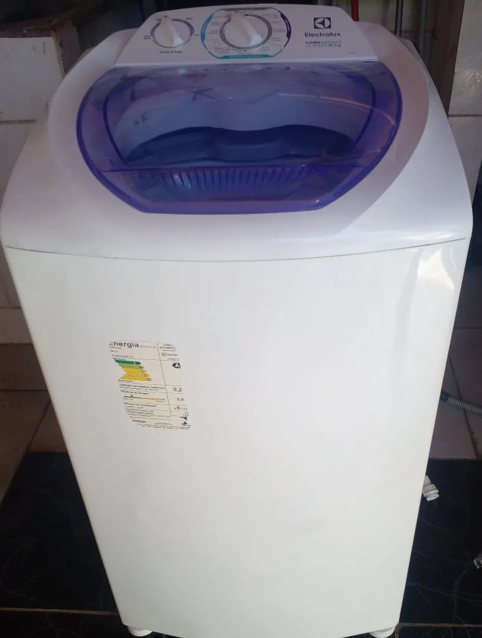 Lavadora e Sec Eletrolux Super 8kg-Turbo
