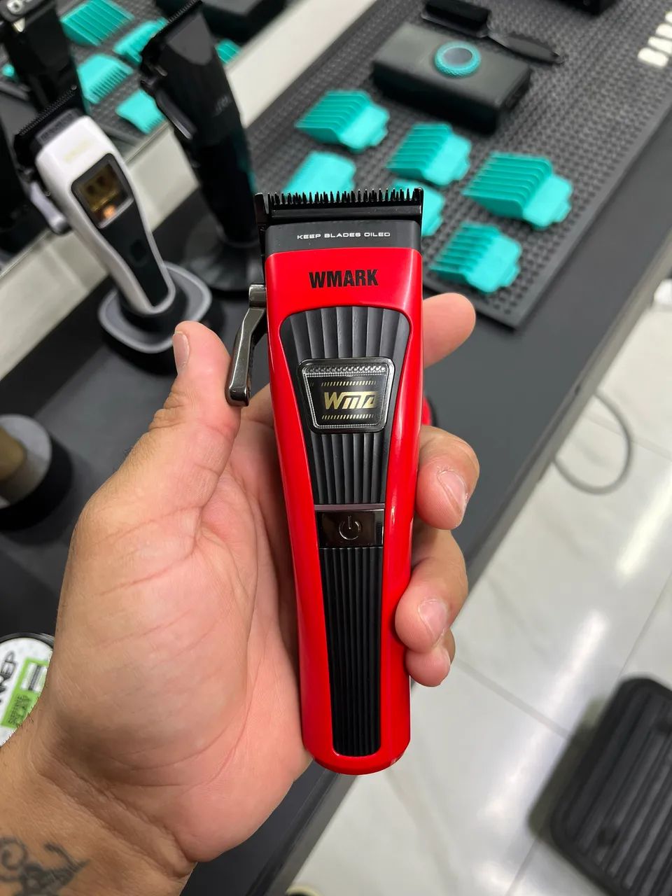 Professional Hair Cutting Machine Wmark NG V1 DLC Blade