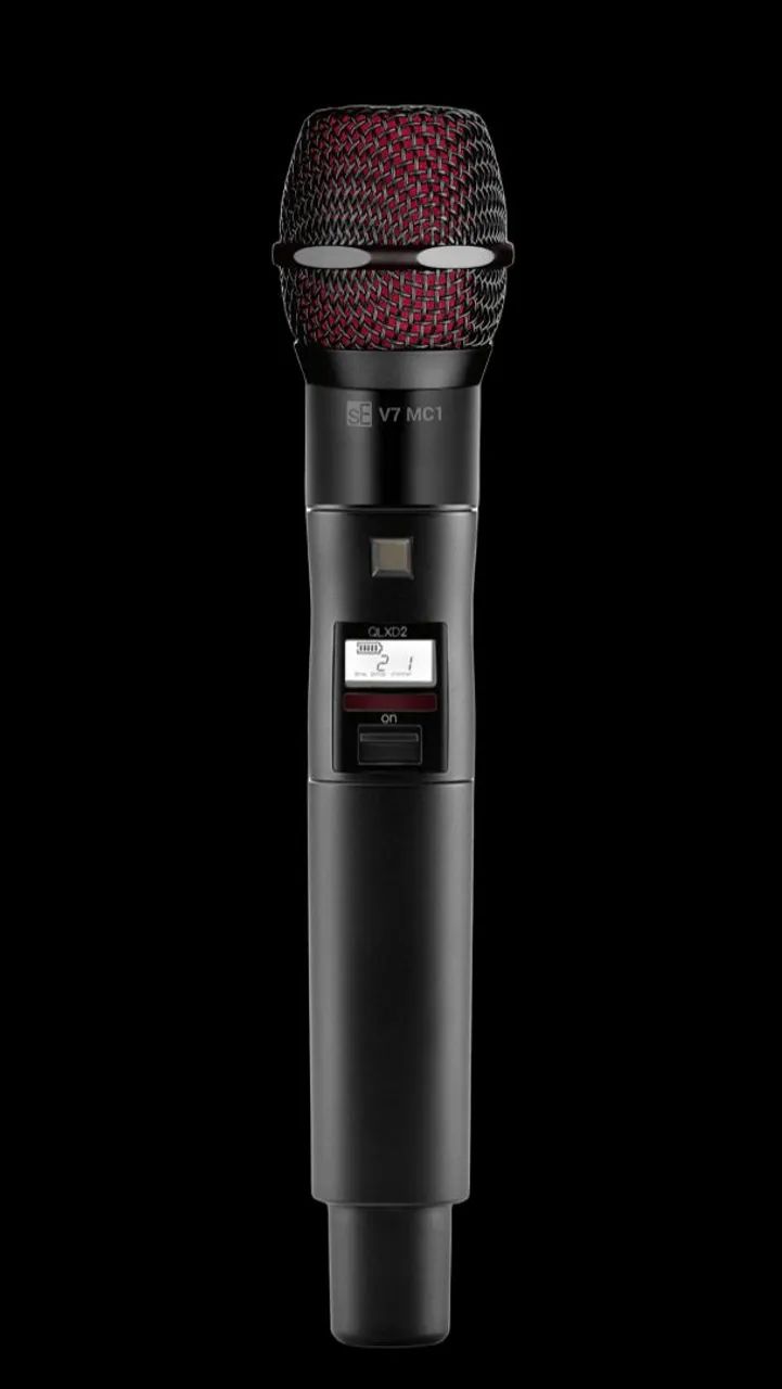 Microfone Profissional QLXD24/V7 SE com TalkBack - SHURE Sem Fio Áudio Digital  - Foto 3