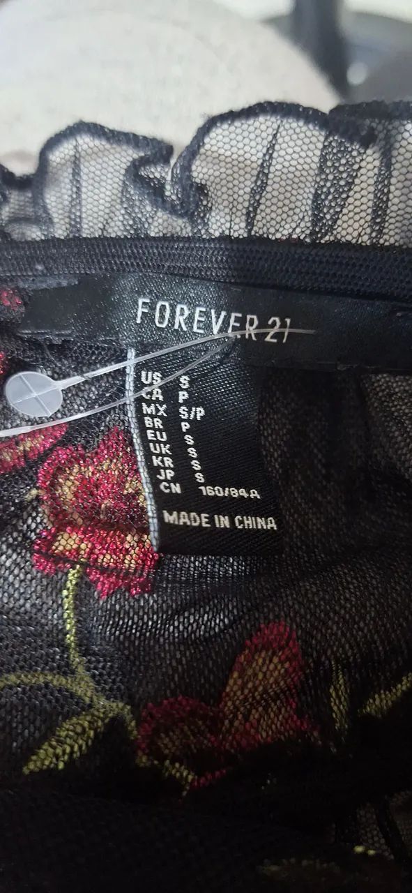 Cropped florido forever 21 - Foto 4