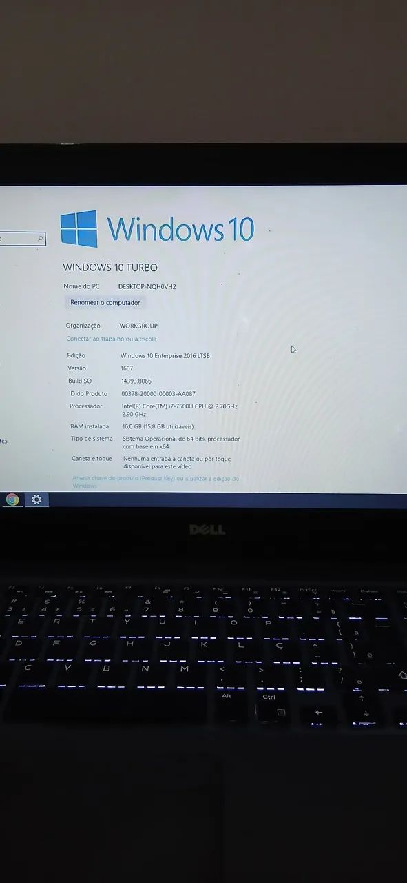Notebook Dell i7 7 geração  - Foto 4