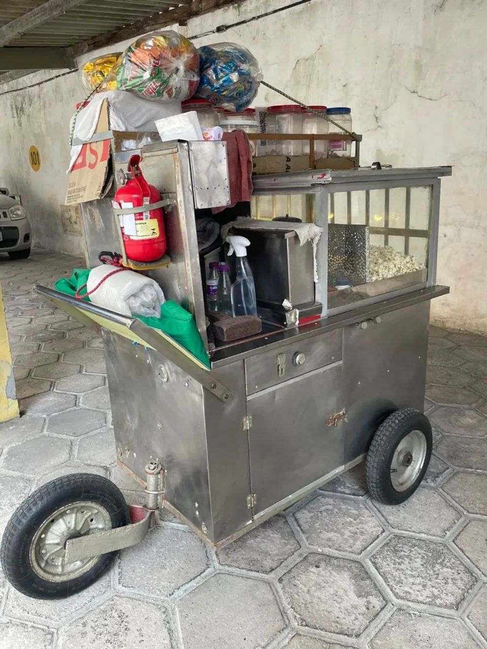 Carrinho de pipoca - Foto 3