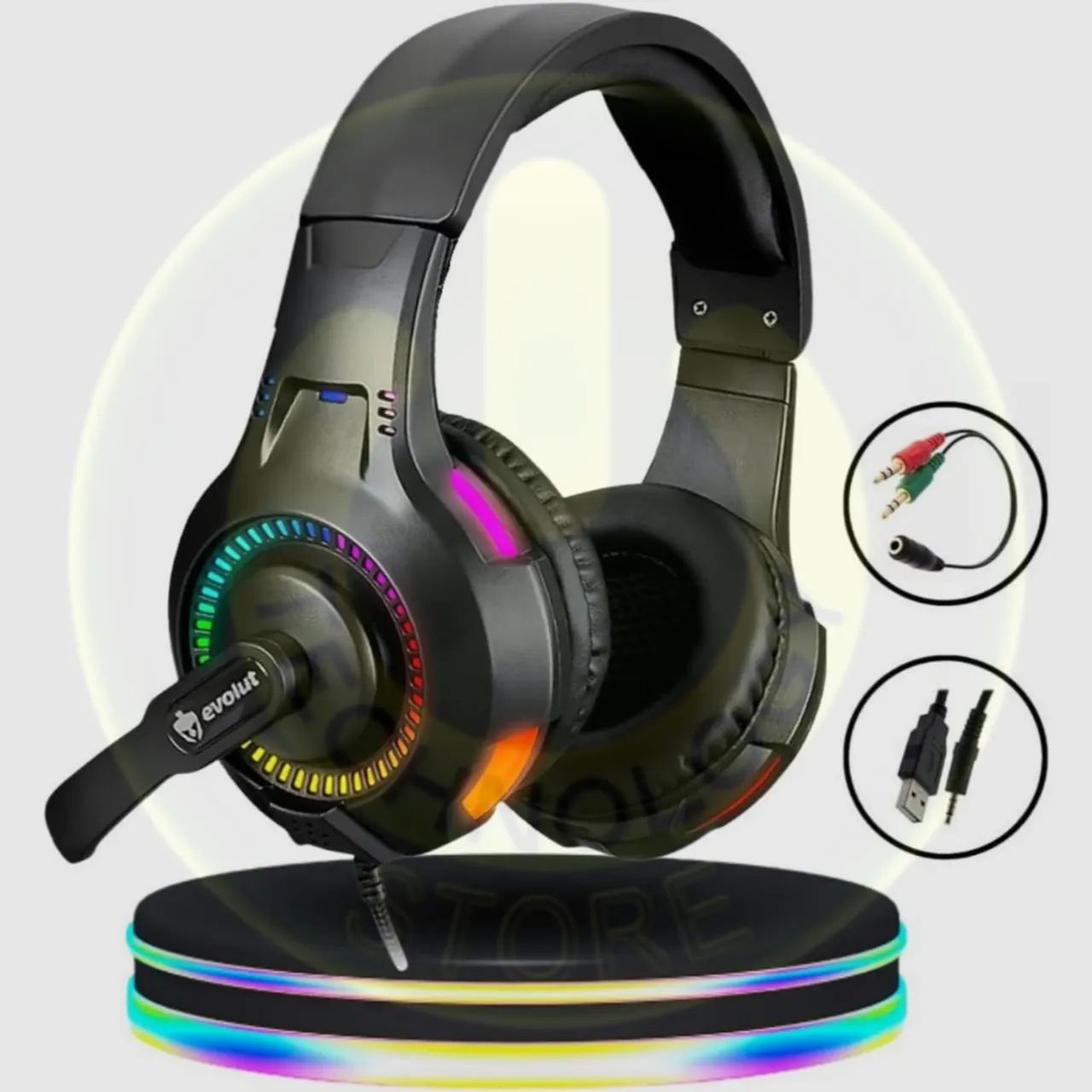 Headsets Gamer RGB P/ PC, CELULAR, PS5 A PRONTA ENTREGA 