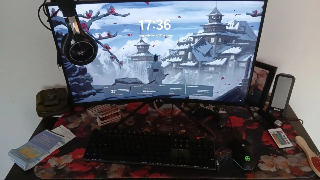 Monitor level 27 polegadas curvo 