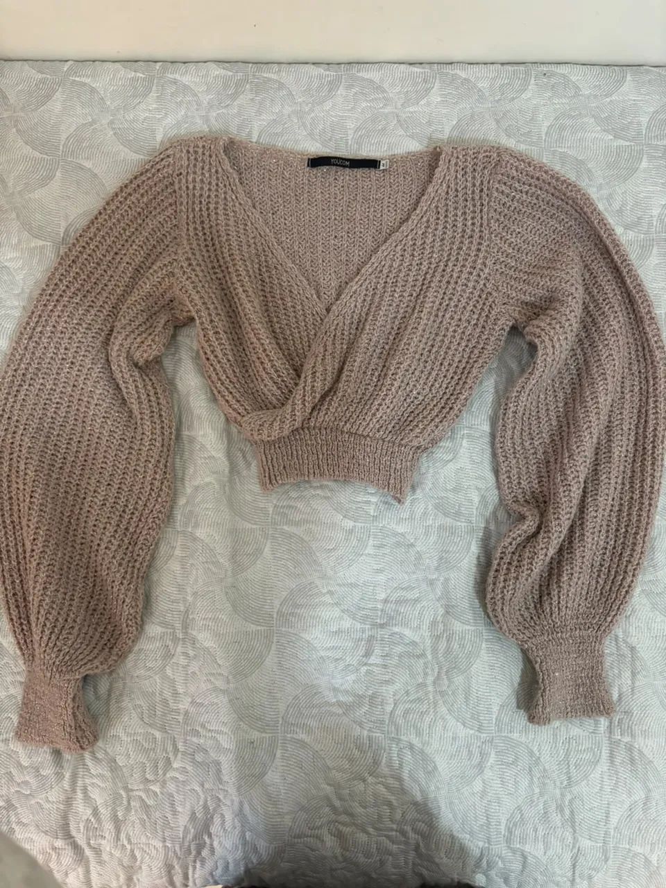 Blusa Trico Bege/Nude