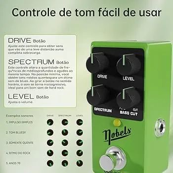 Pedal Overdrive Nobels ODR Mini 2  - Foto 2