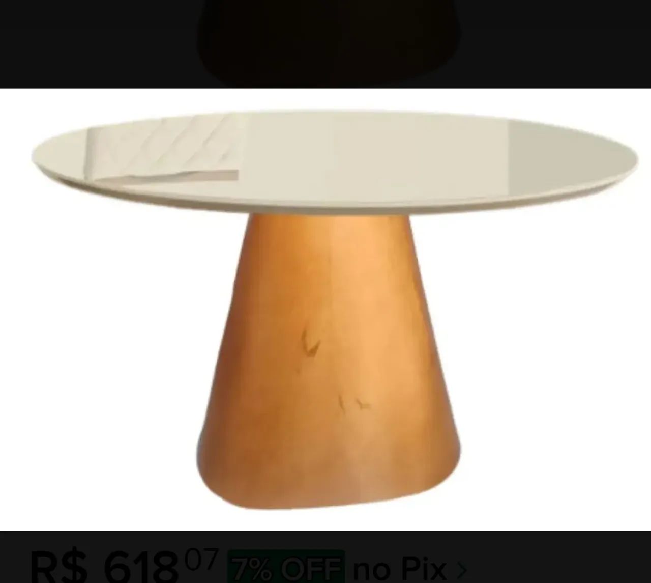 Cone base de mesa  - Foto 3