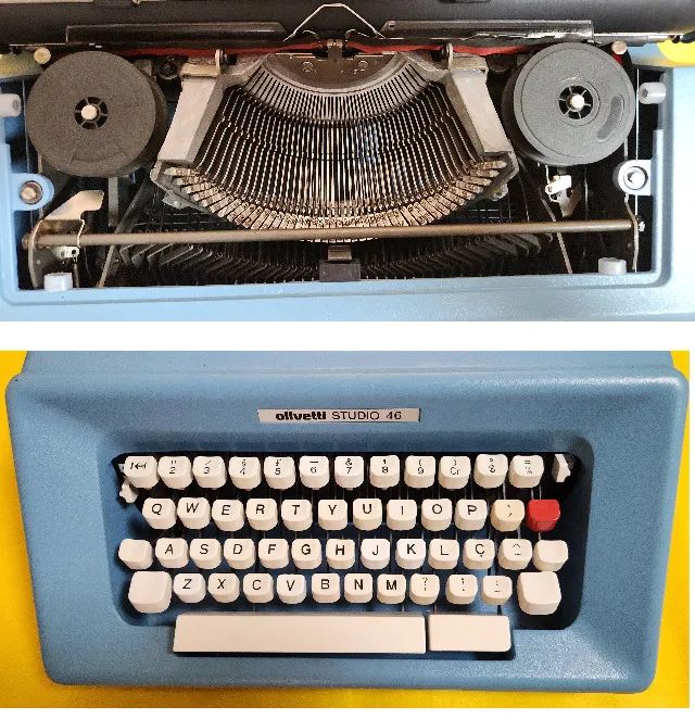 Máquina de Escrever Olivetti Studio 46 - Foto 5